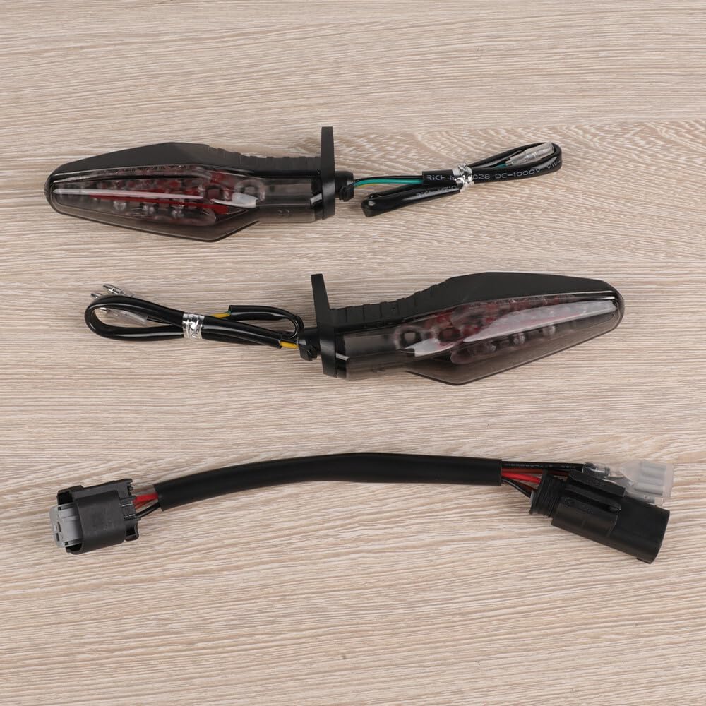 ya 13 9.15 baidi Rear LED Turn Signal Light Indicator Brake Tail Lamp for BMW S1000R S1000RR