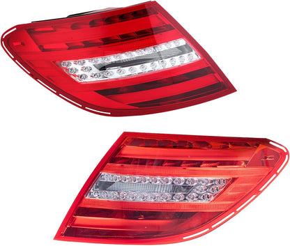 ya 10 9.16 zhengce L+R Tail Light 2049060603/4 For W204 C250 C300 C350 C63 2011-2014