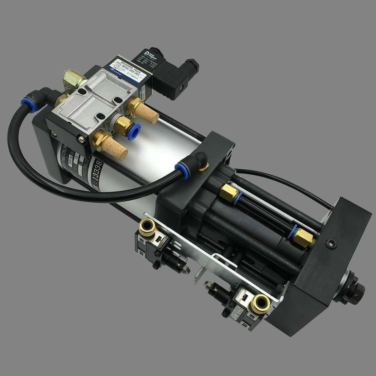 ya 15 10.19 baidi New Pneumatic Air Boosting Pressure Cylinder 13mm15mm for BT40 Spindle-2