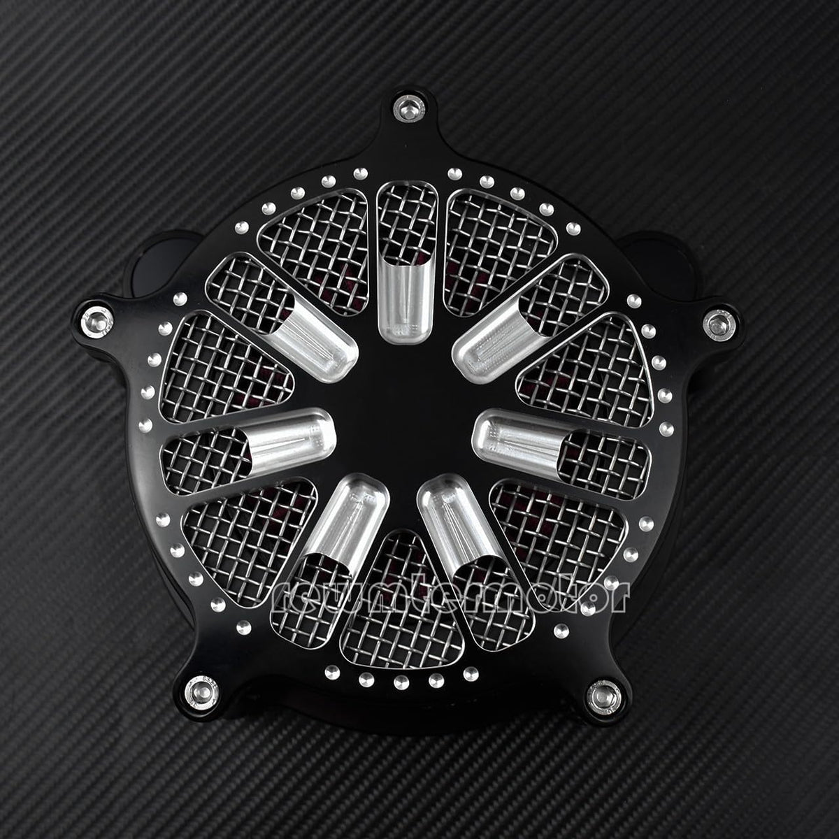 ya 15 10.19 zhengce Spray Style Air Filter Red Cleaner Intake Fit for Harley Softail Dyna 2000