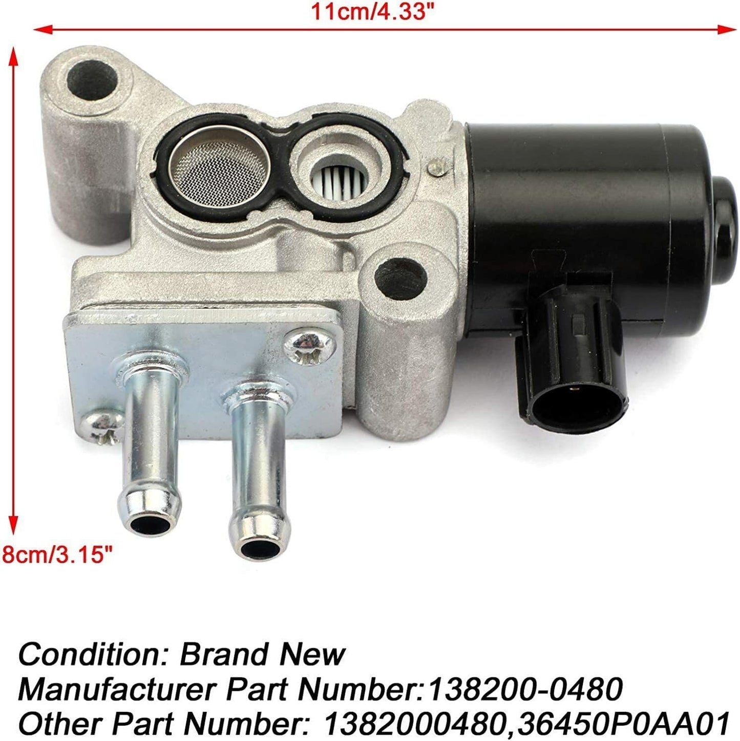ya 2 8.15 Applicable to for Honda for Accord idle air control valve IACV 36450-P0A-A01 138200-0480 from 1994 to 1997