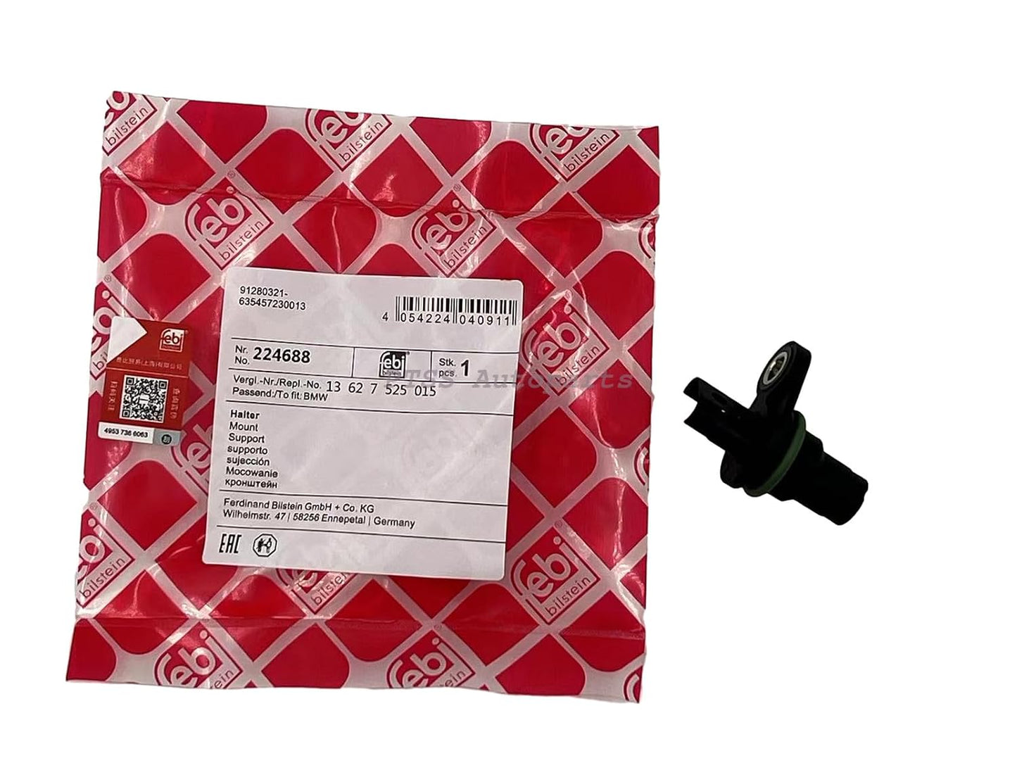 ya 4 8.8.2 13627525015 for BMW 330 335 525 528 530 OE FEBI Crankshaft Position Sensor