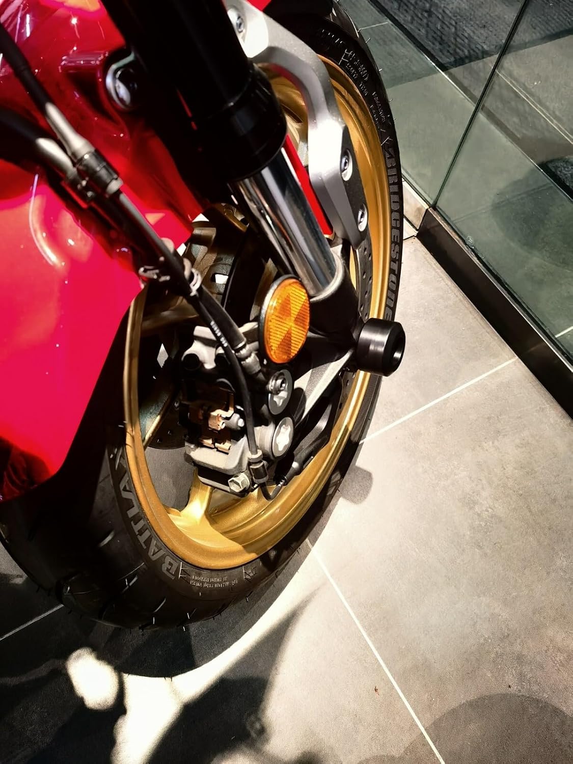 ya 23 10.7 baidi Front Rear Wheel Axle Spindle Slider Crash Protector Guard for Yamaha MT-09 FZ09