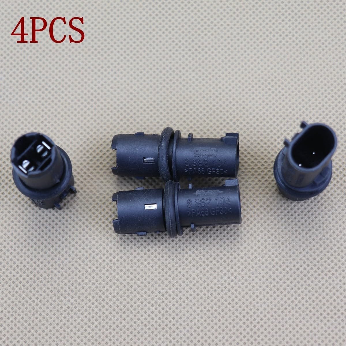 ya 4 8.24 baidi 4-pack for Mini 2002-2022 license plate light socket 63138382104