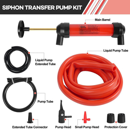 ya 6 8.24 baidi Siphon Fluid Extractor Pump Manual Suction Oil Fuel Disel Transmission Transfer