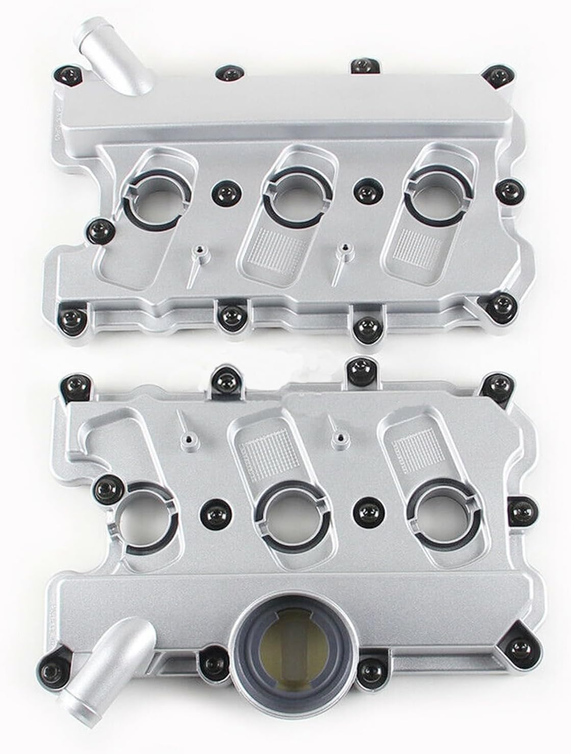 ya 11 9.14 baidi2X Engine Valve Cover w/Gasket Left & Right for Audi A4 A5 A6 Quattro Q5 S4 DOHC