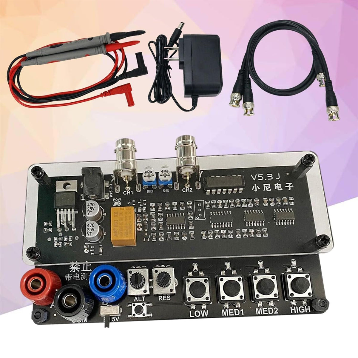 ya 16 10.20 baidi VI Curve Tester 2Channel Input Acrylic Version Alternate Display 4Test Frequency