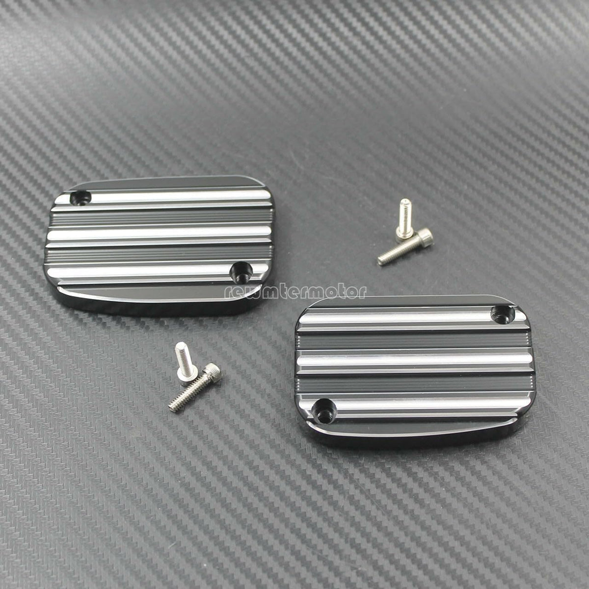 ya 28 10.13 zhengce One Pair Brake Master Front Cylinder Cover Fit for Harley FLHT FLTR CVO VR