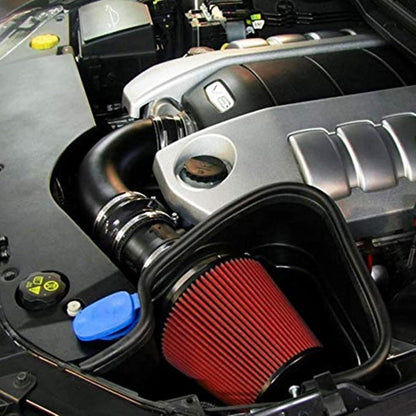ya 23 10.7 baidi 1-Pack 3-Inch 76mm Imported Cold Air Intake Cone Replacement Quality Dry Air Filter Red -
