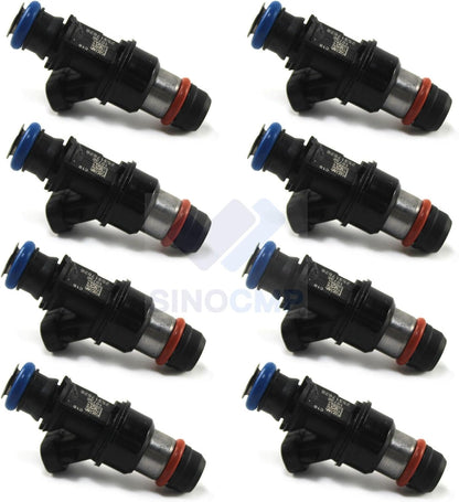 ya 10 9.16 baidi 8PC Fuel Injectors 17113698 1711553 for Delphi for Chevy Savana 1500 FJ315