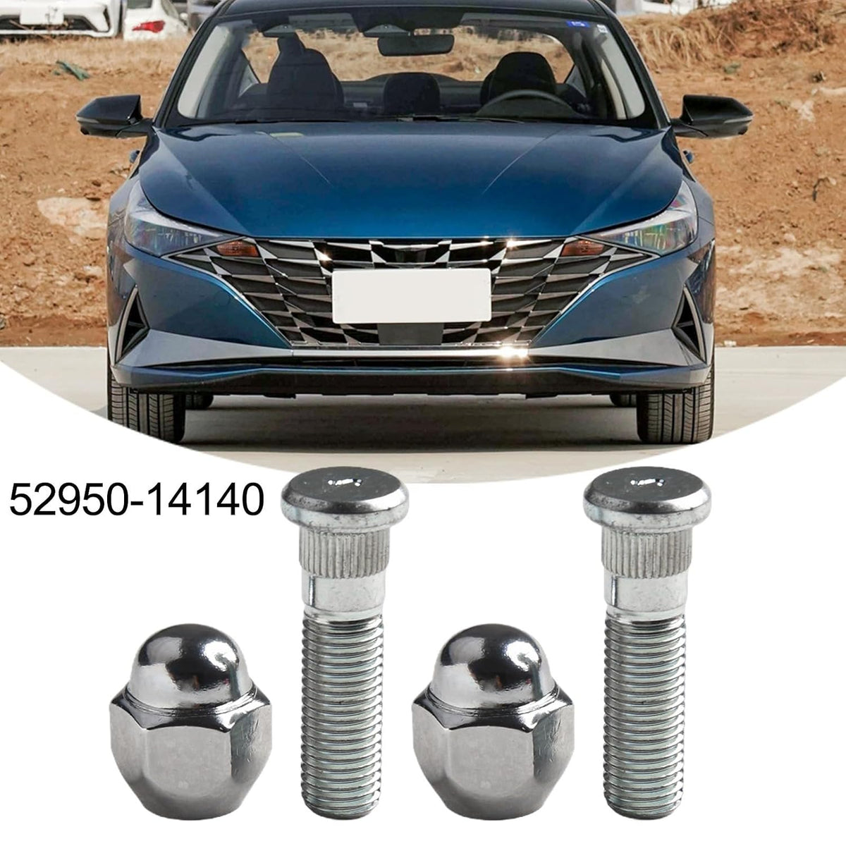 ya 13 9.15 baidi Long Lasting Wheel Stud Bolts for for Hyundai Sonata 0017 No 529501414052950M1000