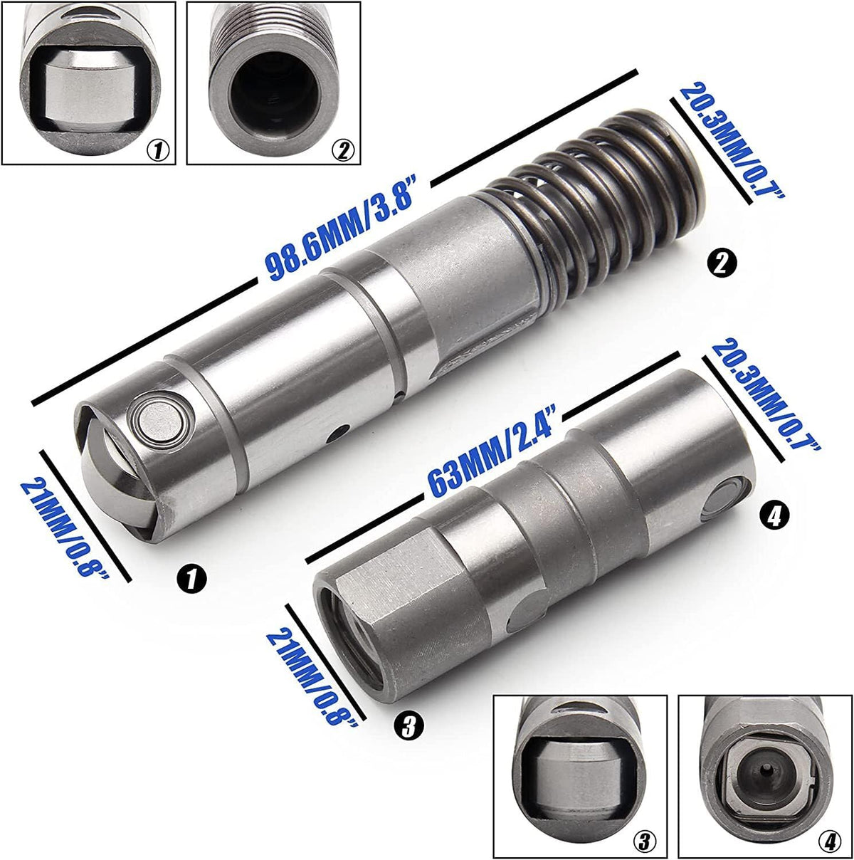 ya 12 10.8 baidi 16pcs Active Fuel for MAN agement AFM DOD Valve Lifter for Chevy GM 5.3L 6.0L 6.2L