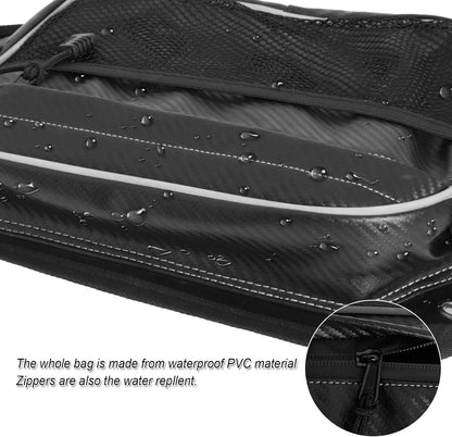 ya 7 8.24 baidi UTV Front Side Storage Door Bags w/Knee Pad for Polaris RZR XP 1000 900 Turbo S