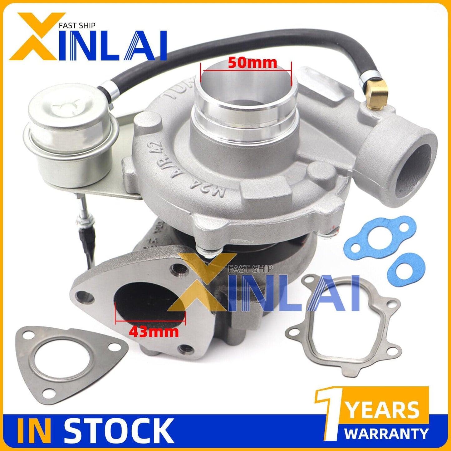 ya 4 8.24 baidi Turbo for Charger for Isuzu JMC Truck E2 JX493ZQ 93HP 136210-5003 1362105003
