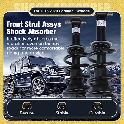 ya 10 9.16 baidi Pair Front Shock Struts Assys Fit for Escalade Tahoe for Yukon Denali MagneRide SY
