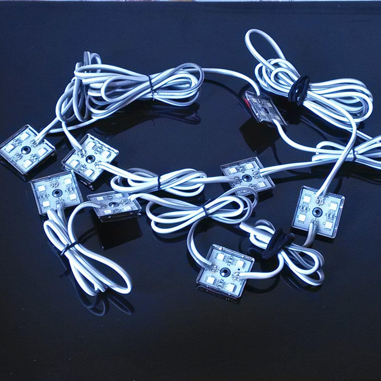 ya 7 8.24 baidi Auto Truck Bed Rear Work Box Lamp Waterproof Module 32 White LED Lighting Light