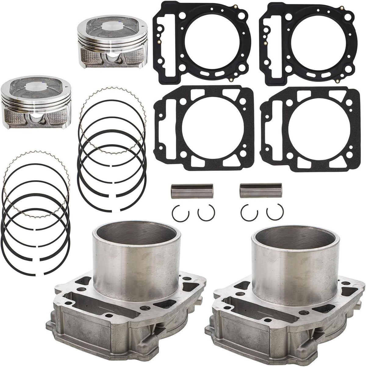 ya 9 10.24 Cylinder Piston Kit Front Rear for Bombardier BRP Can-Am for Outlander Max 800 06-15