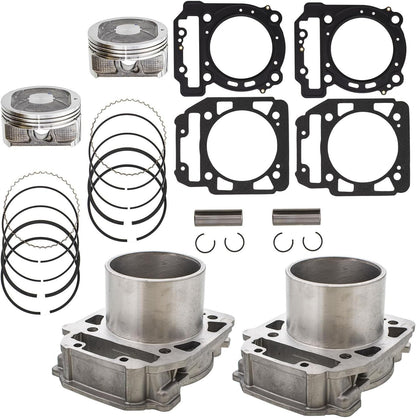 ya 9 10.24 Cylinder Piston Kit Front Rear for Bombardier BRP Can-Am for Outlander Max 800 06-15