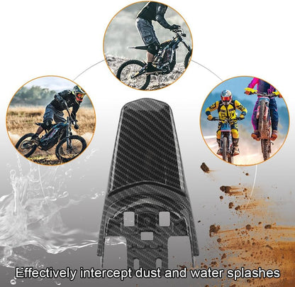 ya 14 9.20 zhengce Carbon Fiber Surron Rear Fender Mud Guard Fits Light Bee/Surron/Sur-Ron-1
