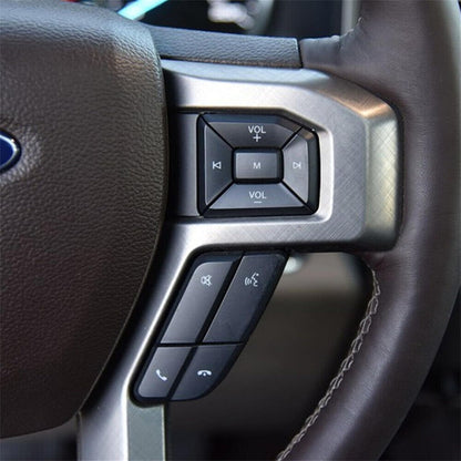 ya 3 8.24 baidi Suitable for 15-18 for Ford F150 F250 F350 Right Steering Wheel Volume sync Switch Button