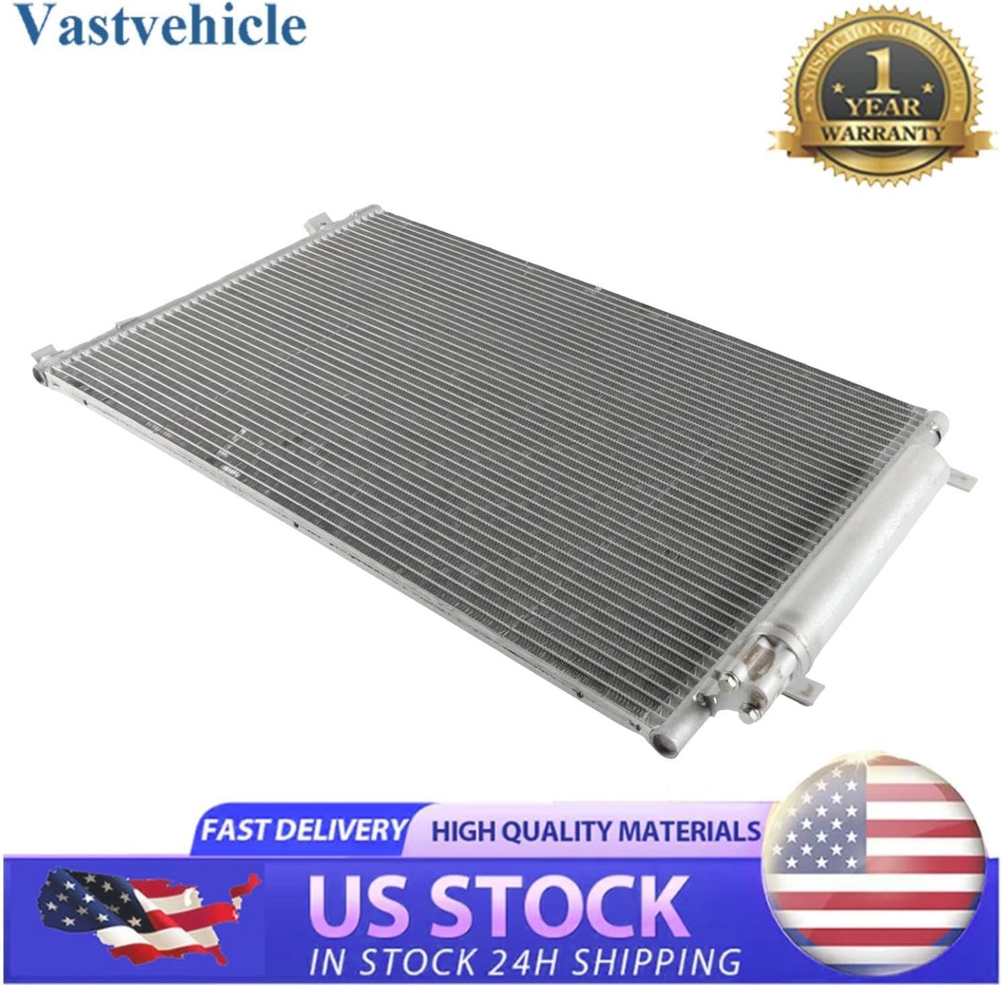ya 2 8.15 AC Condenser for Ford 2015-2017 for Mustang V6 2015-2020 for Mustang GT GT Premium 4688