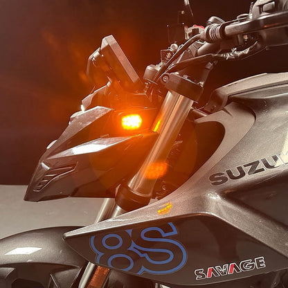 ya 13 9.15 baidi LED Flush Turn Signal Light Flash Indicator Lamp for Suzuki GSX-8S 2023-2025