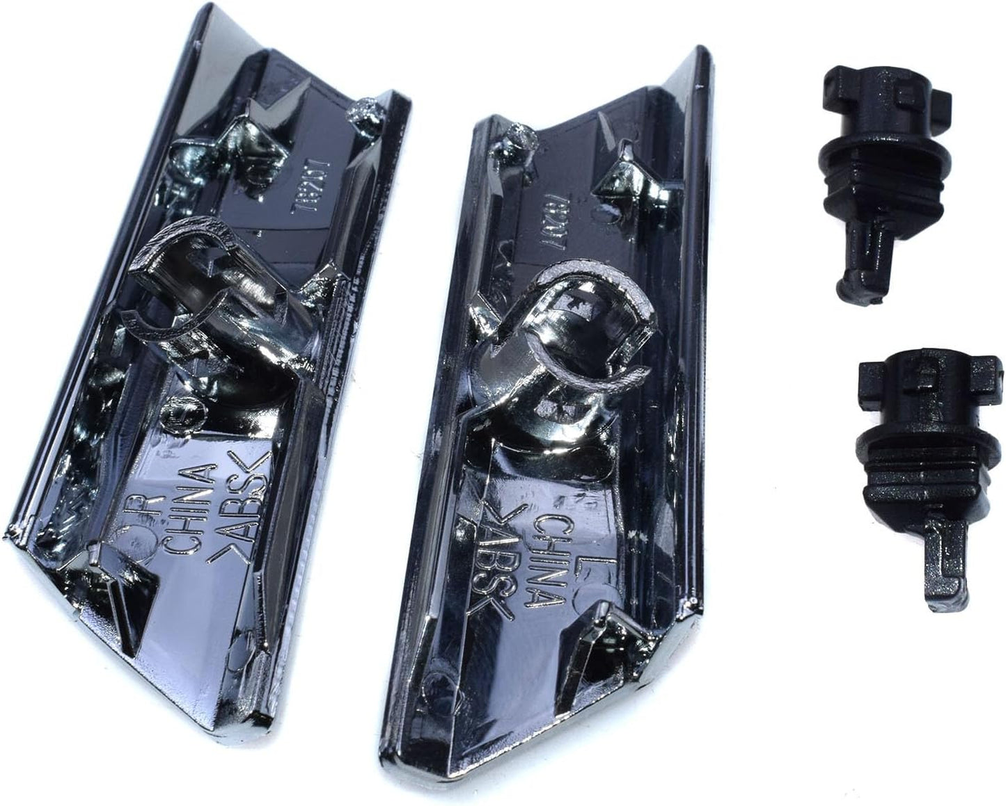 ya 4 8.14 Chrome headlight washer nozzle cover with clip left and right for Lexus GS430 GS300