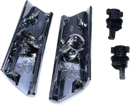 ya 4 8.14 Chrome headlight washer nozzle cover with clip left and right for Lexus GS430 GS300