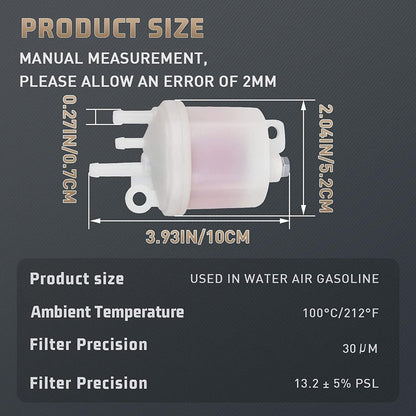 ya 5 8.24 baidi 50539200 01919701 Fuel Filter for Hatz 1B20 1B30 1B40 1B50 for Polaris 445 4x4
