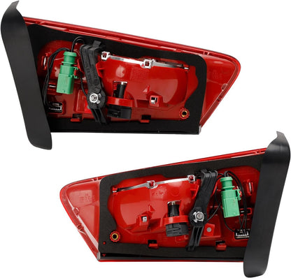 ya 10 9.16 zhengce 2x Left+Right Inner Trunk LED Tail Light Lamp for AUDI A6 C7 2012-2015