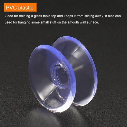 ya 26 10.21 baidi 30pcs Glass Table Top Spacers 20mm Dia. PVC Double Sided Suction Cup Wall Hanger