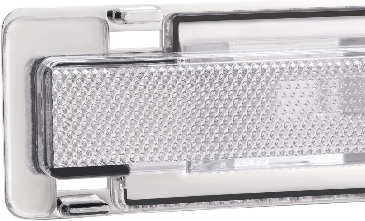 ya 11 9.14 baidi4x Clear Bumper Turn Signal Light Side Marker lamp for Chevy Camaro 1985-1992