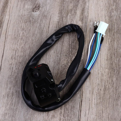 ya 4 8.14 Durable Motorcycle Function Switch Handlebar Switch Turn Signal Horn Light Left
