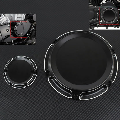 ya 4 8.8.2 Black CNC Derby Cover Timing Timer Cover Fit for Harley Sportster XL XR 2004-19