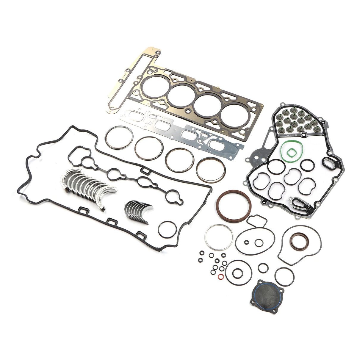 ya 4 8.8.2 for Buick for Chevrolet for Pontiac for Saturn 06-17 2.4L Full Gasket Set Bearings Rings