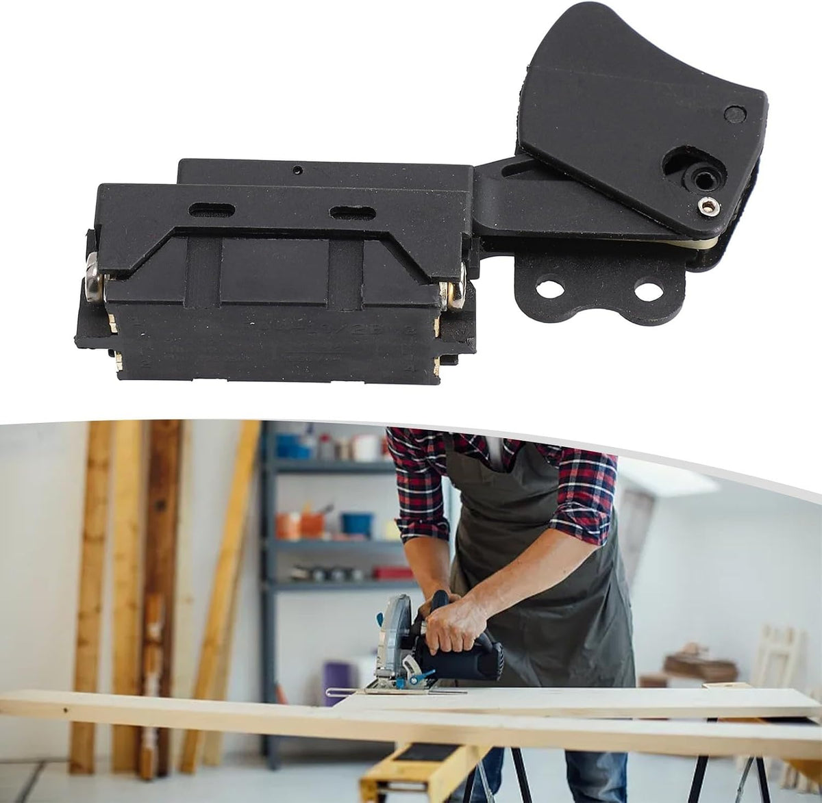 ya 28 10.13 baidi Aftermarket Trigger Switch For 5057KB 7 1/4 Circular Saw Easy Installation