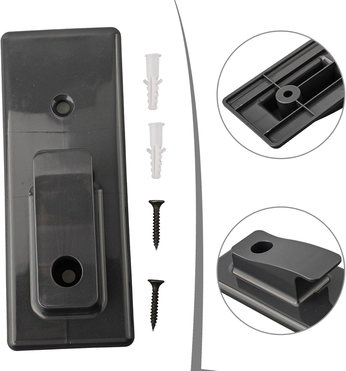 ya 26 10.21 baidi Wall Mount Hanger Hook Kit for Shark for Rocket Vacuum HV300 HV302 HV322 HV380