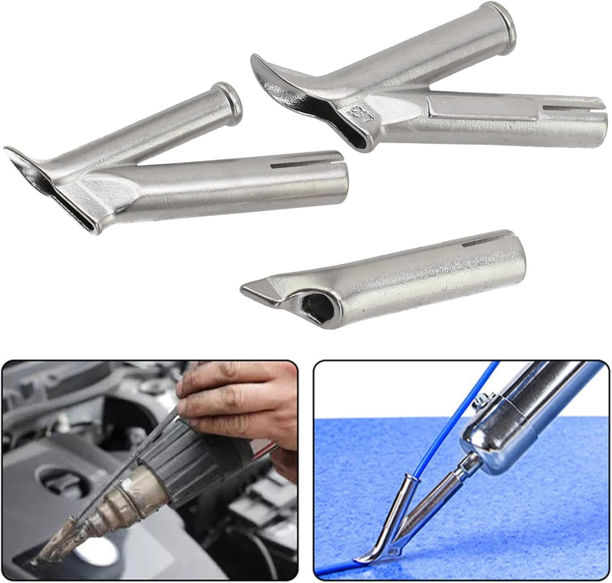 ya 28 10.13 baidi Lightweight Easy to Operate Plastic Welding Nozzles 3pcsset for Vinyl PVC