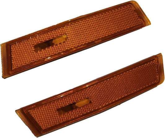 ya 4 8.14 Front Side Marker Light Reflector Pair Fit for for Lincoln MKX Models 0710