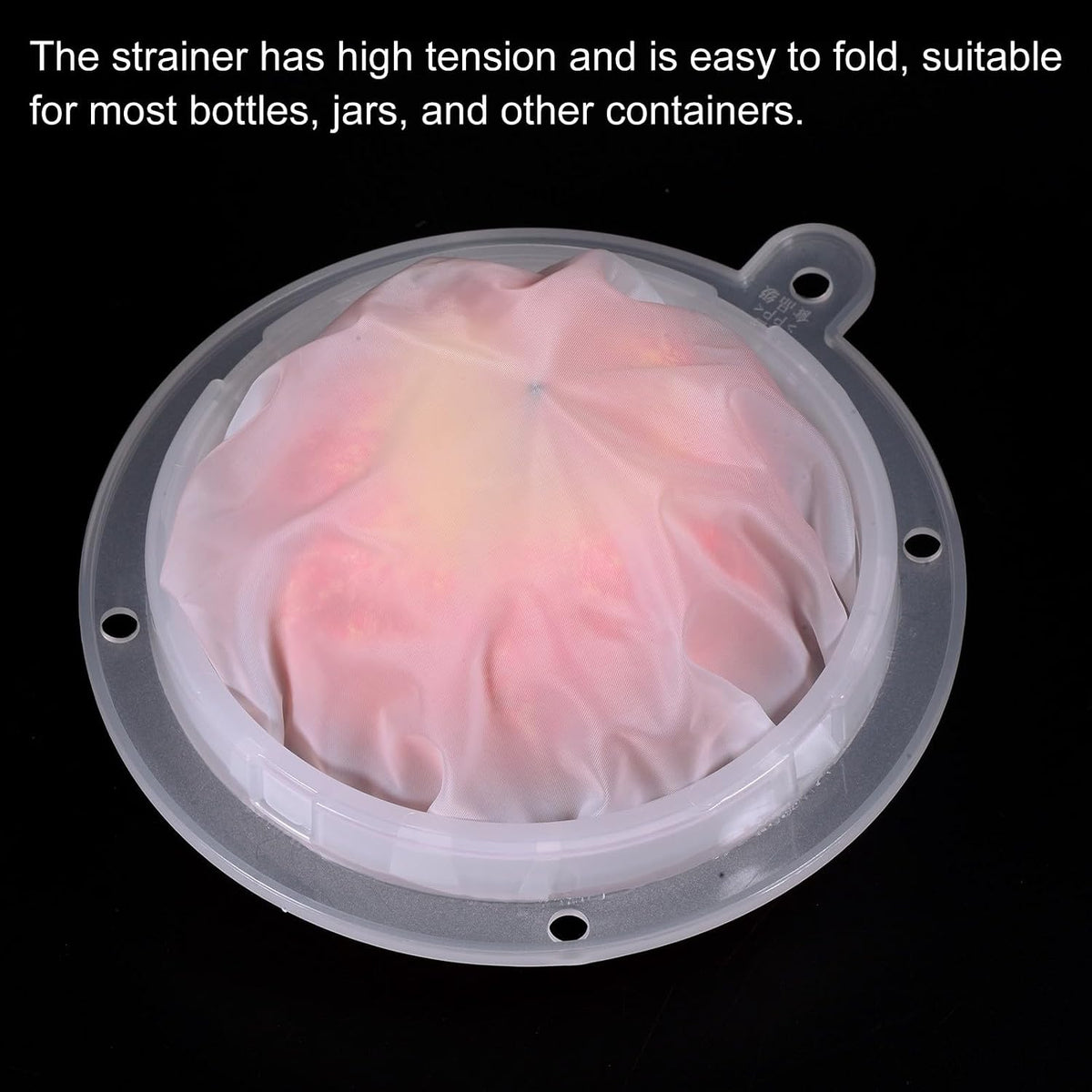 ya 14 9.20 baidi 4Pcs 5.4 O.D. 400 Mesh Food Filter Strainer Fine Mesh Filters Strainers White-1