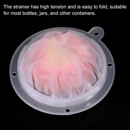 ya 14 9.20 baidi 4Pcs 5.4 O.D. 400 Mesh Food Filter Strainer Fine Mesh Filters Strainers White-1