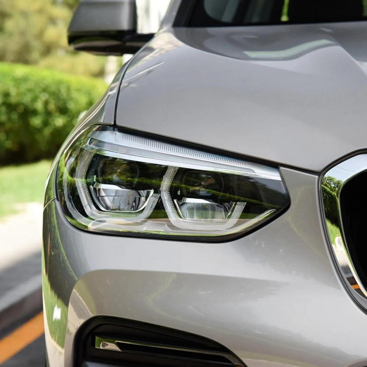 ya 10 9.16 zhengce Front Right Headlight Lens Clear Cover 63117466132 for BMW X3 X4 G01 G02 20
