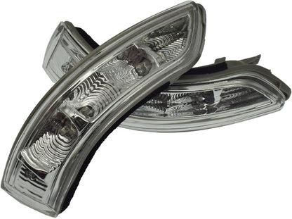 ya 4 8.10 2 Pack Left and Right Mirror Turn Signal Lights for Hyundai Azera 2006-2010 