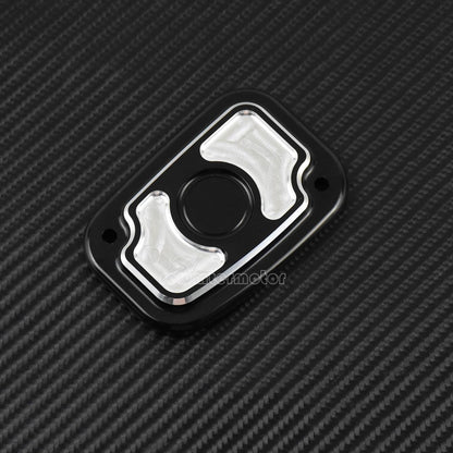 ya 6 8.24 baidi Left Brake Master Cylinder Cover Fit for Harley Touring FLTR 08-17 Trike 09-13