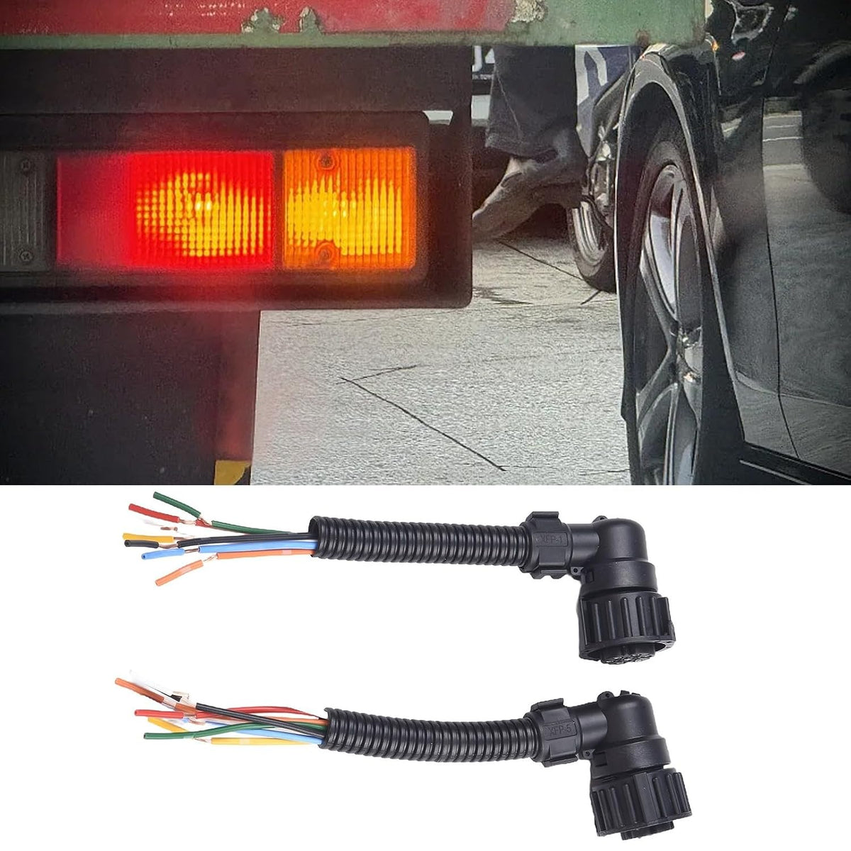 ya 23 10.7 baidi ABS Material Rear Tail Light Connector for Sprinter OE 9655701