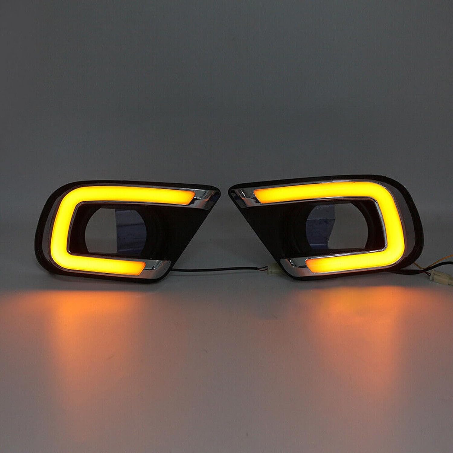 ya 3 8.24 baidi LED DRL for Dodge Journey 2013-2017 Daytime Running Lights Anti-collision Fog Lights with Turning
