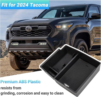 ya 5 8.10 Centre Console Armrest Organizer Storage Box Fit 2024 for Toyota Tacoma Accessories