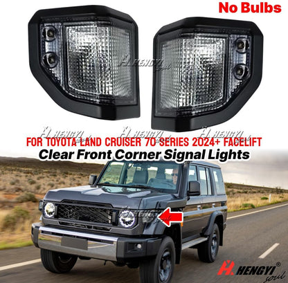 ya 13 9.15 baidi For for Toyota for Land Cruiser 70 Series 24-25 Clear Front Corner Signal Parking Light