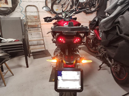 ya 13 9.15 baidi Rear LED Turn Signal Light Flash Indicator Lamp for Yamaha YZF R1 R1M 2015-2025