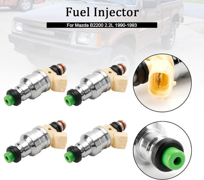 ya 14 9.20 zhengce 4PCS Fuel Injector INP-081 for Mazda B2200 2.2L 1990-1993 F2G8-13-250-1